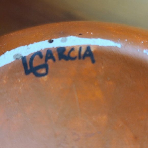 Native American Acoma Pottery Vase L. Garcia - Picture 3 of 6